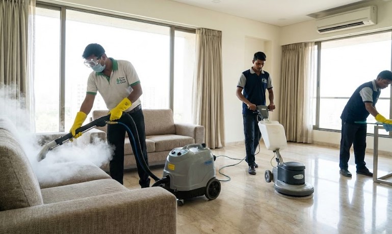 Deep cleaning services in Pune and PCMC for homes offices and commercial spaces